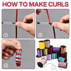 Red Curling Ribbon for Crafts