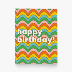 Wavy Celebration Card