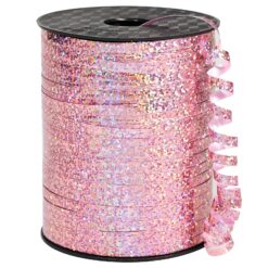 Iridescent Pink Curling Ribbon