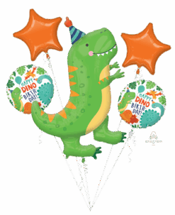 large dinosaur balloon set