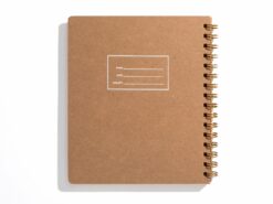 standard notebook solid color cover