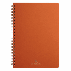 ring notebook a5 orange