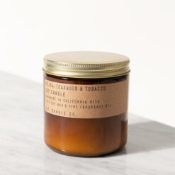 Teakwood and Tobacco Candle 12.5 oz