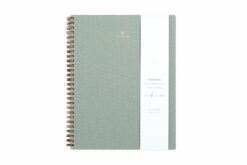 notebook dove grey lined