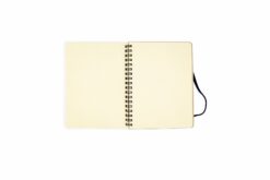 spiral notebook cream