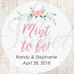 Wedding Favor Stickers Set