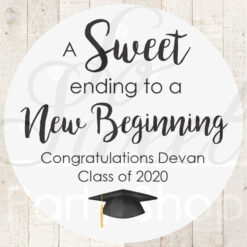 graduation celebration sticker set
