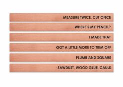 Woodworker Pencil Set