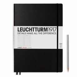 Hardcover Ruled Notebook A4 Black
